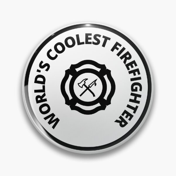 Item preview, Worlds Coolest Firefighter designed and sold by stelsanc.