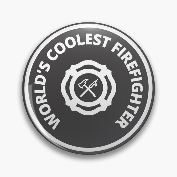 Item preview, Worlds Coolest Firefighter designed and sold by stelsanc.
