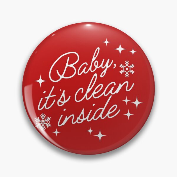 Item preview, Baby it's Clean Inside Funny Christmas Cleaning designed and sold by SavvyCleaner.