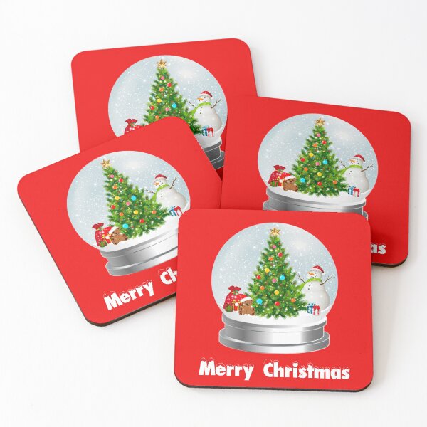 Item preview, Christmas Tree Snowman Snow Globe designed and sold by Five O'clock Shirts.