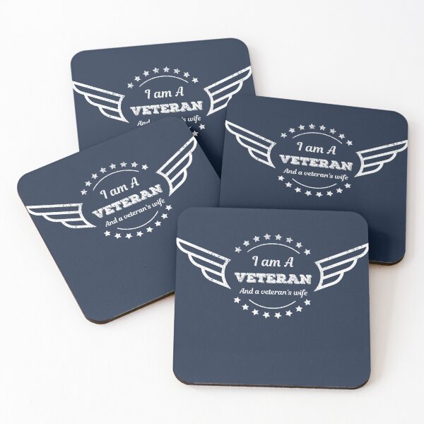 Item preview, I Am A Veteran And A Veteran's Wife, Gift For Proud Veteran designed and sold by AweSoMe Shirts.
