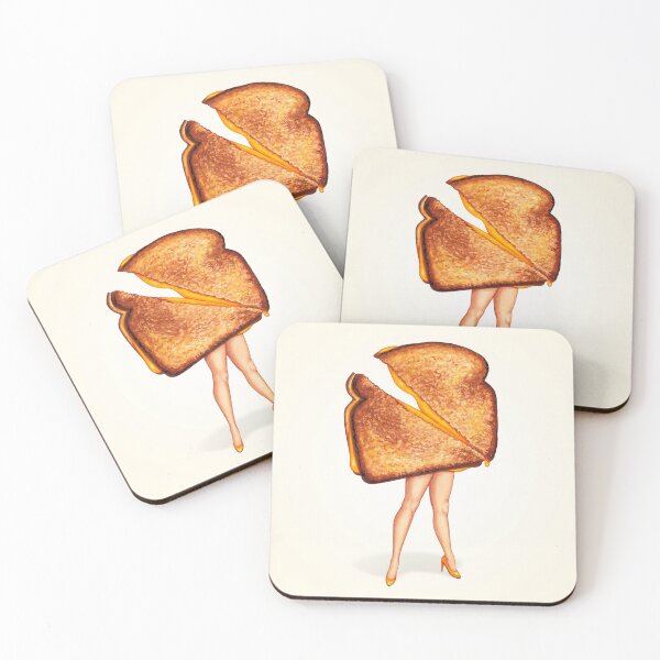 Item preview, Grilled Cheese Sandwich Pin-up designed and sold by Kelly  Gilleran.