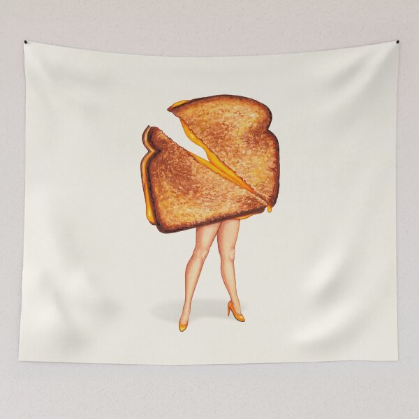 Item preview, Grilled Cheese Sandwich Pin-up designed and sold by Kelly  Gilleran.