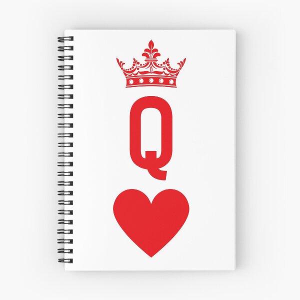 Item preview, Playing Card Queen of Hearts Logo Simple Minimalist Letter Design designed and sold by RoJor.
