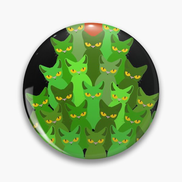 Item preview, Oh Kitty Tree Christmas Cats designed and sold by healthybrains.