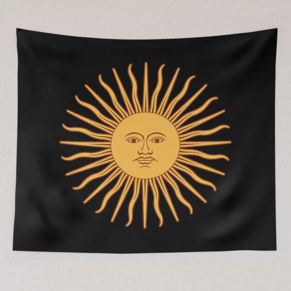 Item preview, Argentina Sun Duvet Cover - Argentinian Sticker designed and sold by deanworld.