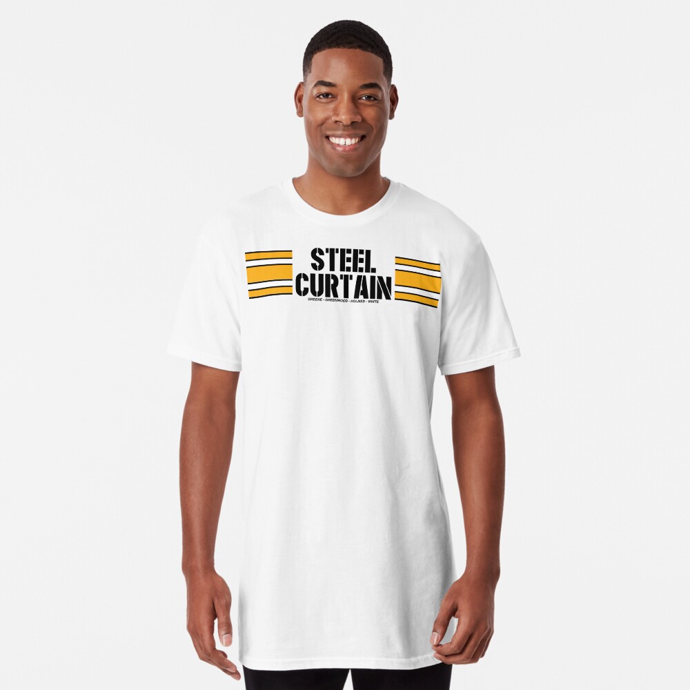 STEEL CURTAIN Essential T-Shirt for Sale by thatDudeAZ89