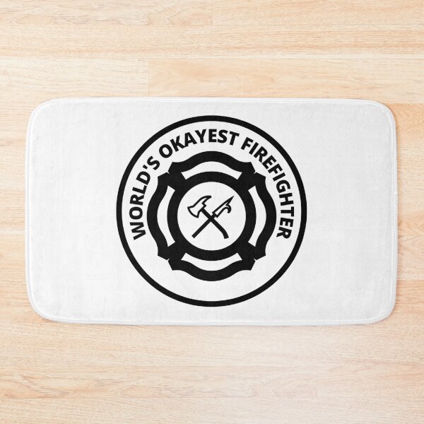 Item preview, Worlds Okayest Firefighter designed and sold by stelsanc.