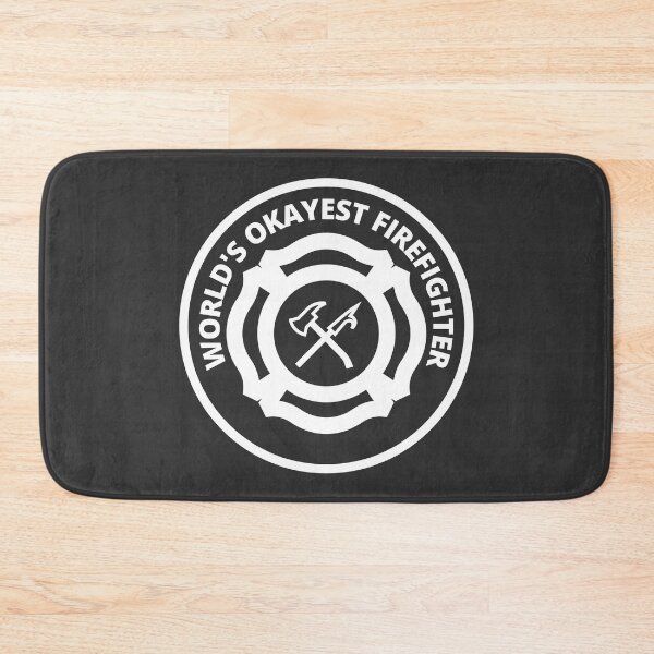 Item preview, Worlds Okayest Firefighter designed and sold by stelsanc.