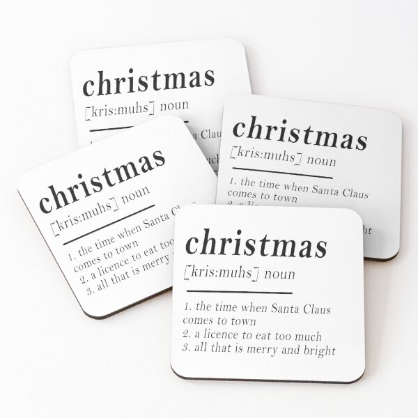 Item preview, christmas definition designed and sold by misguidedtaffy.
