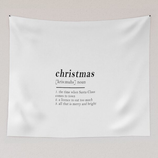 Item preview, christmas definition designed and sold by misguidedtaffy.