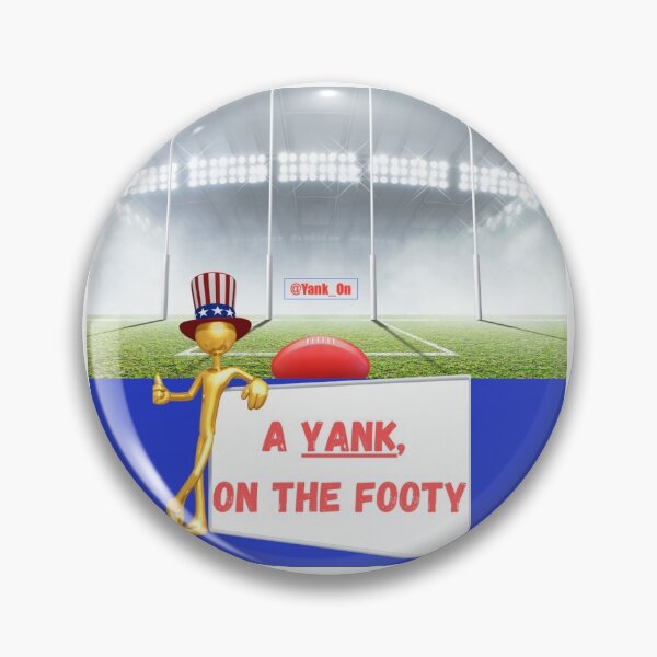 Item preview, A Yank on the Footy Podcast Logo designed and sold by ayankonthefooty.