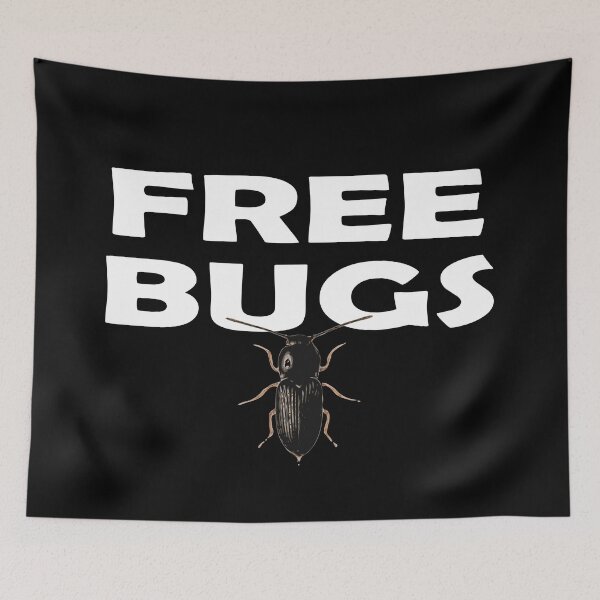 Item preview, Free Hugs - Bugs T-Shirt Sticker designed and sold by deanworld.