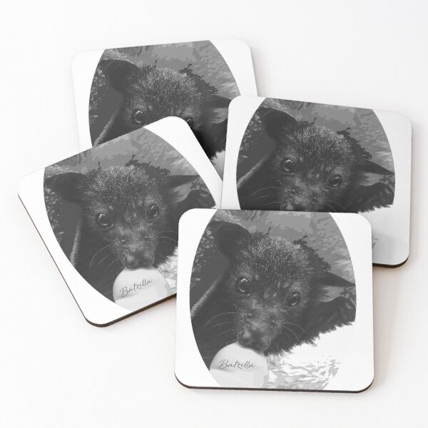 Item preview, Batzilla - black and white pacifier bat  designed and sold by batzilla.