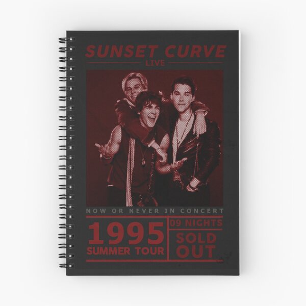 Item preview, Sunset Curve Tour Poster designed and sold by leticiaduranes.