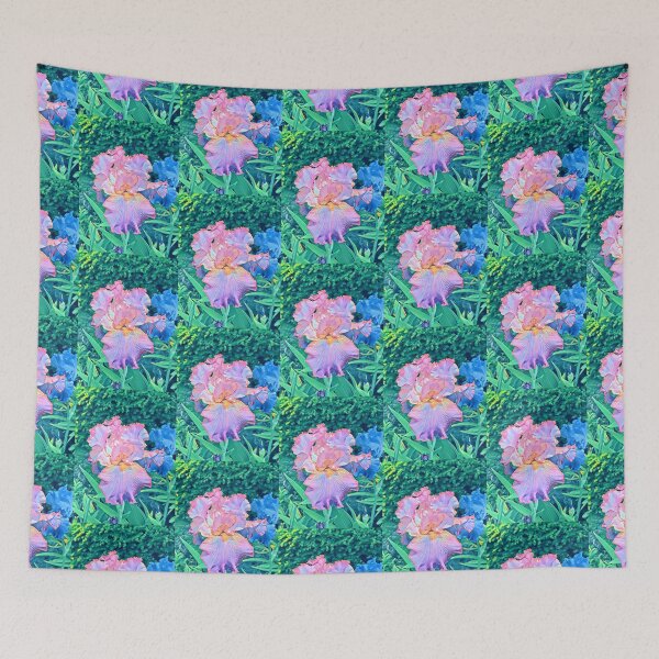 Item preview, Vibrant Irises designed and sold by Figglywig Art Studios.