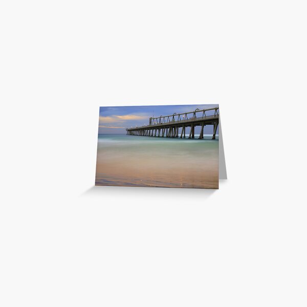 Item preview, Pumping Jetty at Dusk designed and sold by Ann  Van Breemen.