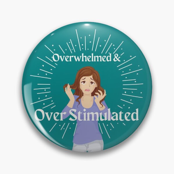 Item preview, Overwhelmed designed and sold by HartfeltDesign.