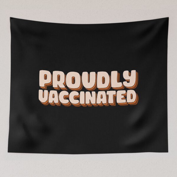 Item preview, proudly vaccinated covid 19 designed and sold by bone  apart.
