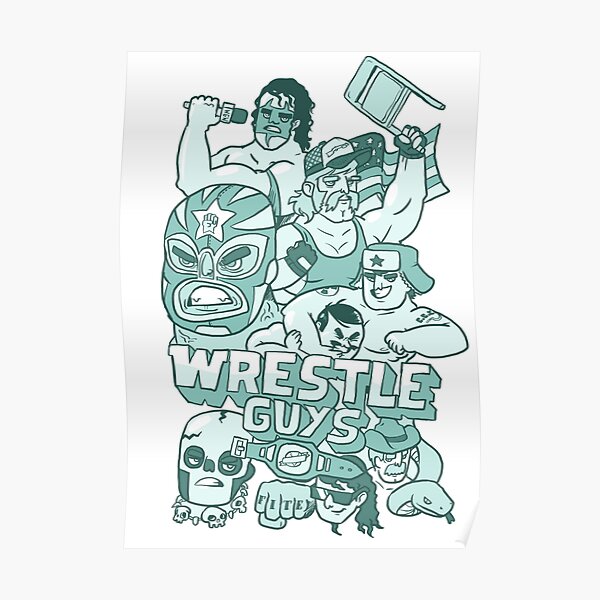 Wrestle Guys Poster