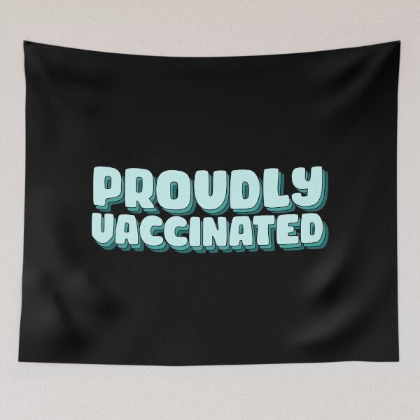 Item preview, proudly vaccinated covid 19 designed and sold by bone  apart.