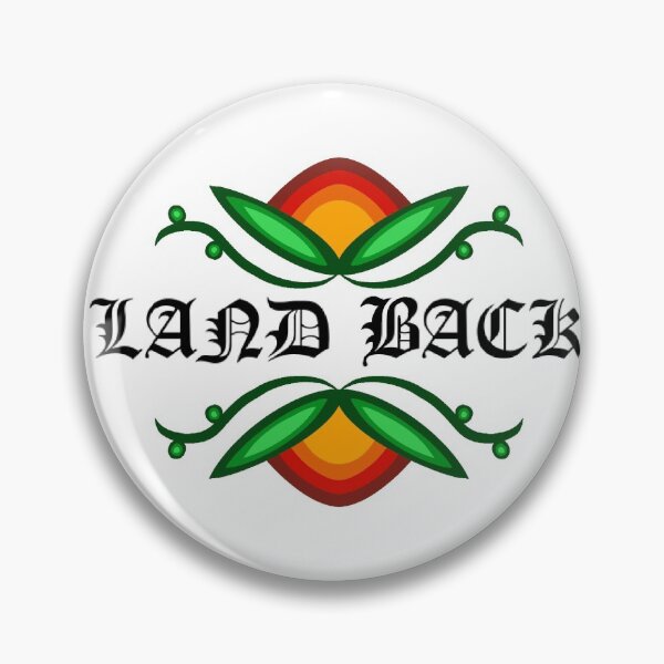 Item preview, land back wâpikwaniy designed and sold by mohchwa.