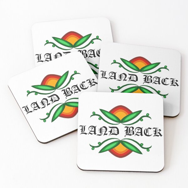 Item preview, land back wâpikwaniy designed and sold by mohchwa.