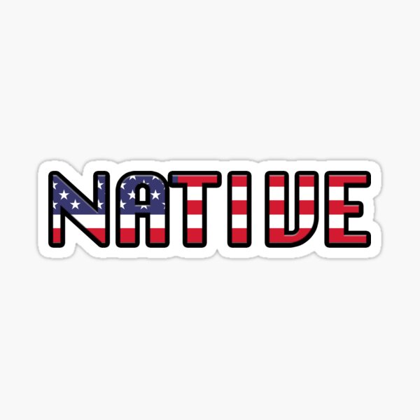 Item preview, Native New Yorker Wording designed and sold by triangle-studio.