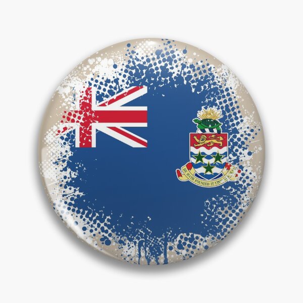 Item preview, Flag of Cayman Islands - Splat designed and sold by pixelinga.