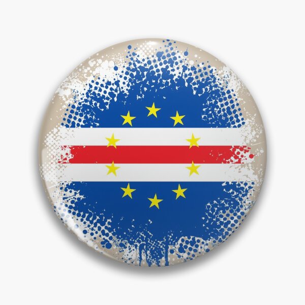 Item preview, Flag of Cape Verde - Splat designed and sold by pixelinga.