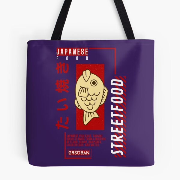 Item preview, Taiyaki foodstreet (red white) - Orsuban designed and sold by ORSUBAN.