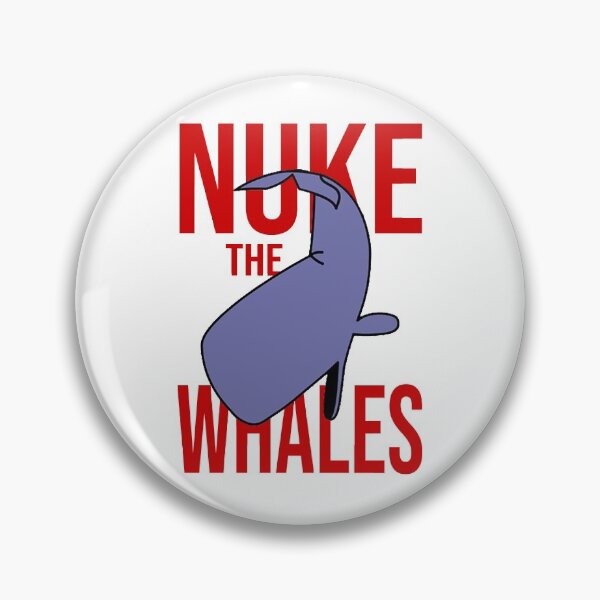 Artikelvorschau, Nuke the Whales, rote Version entworfen und verkauft von snec.