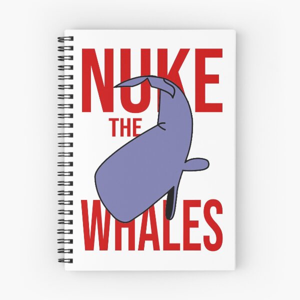 Artikelvorschau, Nuke the Whales, rote Version entworfen und verkauft von snec.