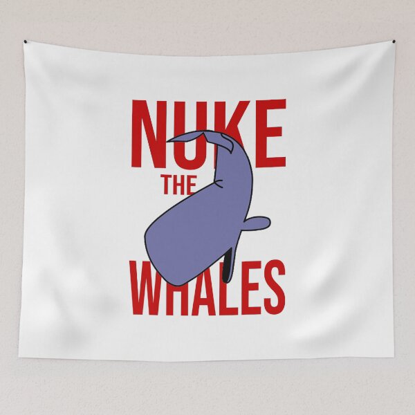 Item preview, Nuke the Whales, red version designed and sold by snec.