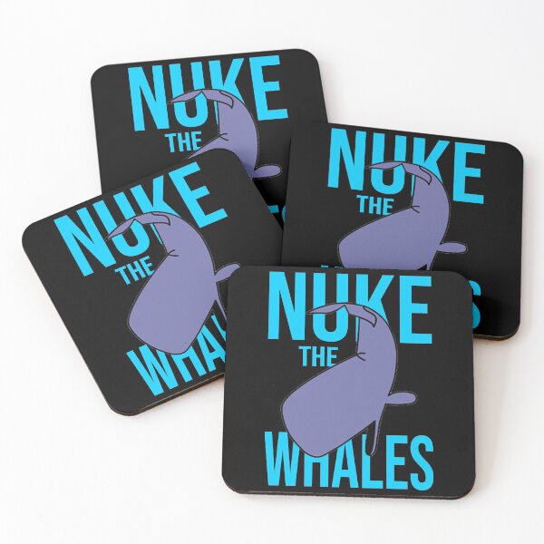 Artikelvorschau, Nuke the Whales, cyanfarbene Version entworfen und verkauft von snec.