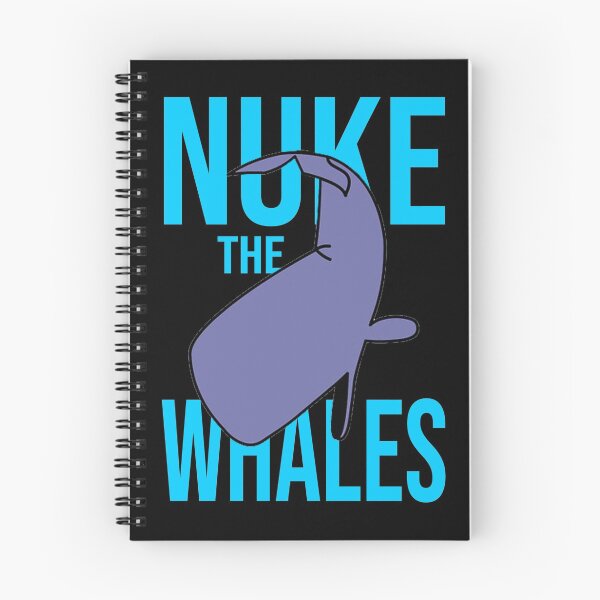 Artikelvorschau, Nuke the Whales, cyanfarbene Version entworfen und verkauft von snec.
