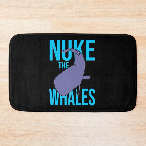 Item preview, Nuke the Whales, cyan version designed and sold by snec.
