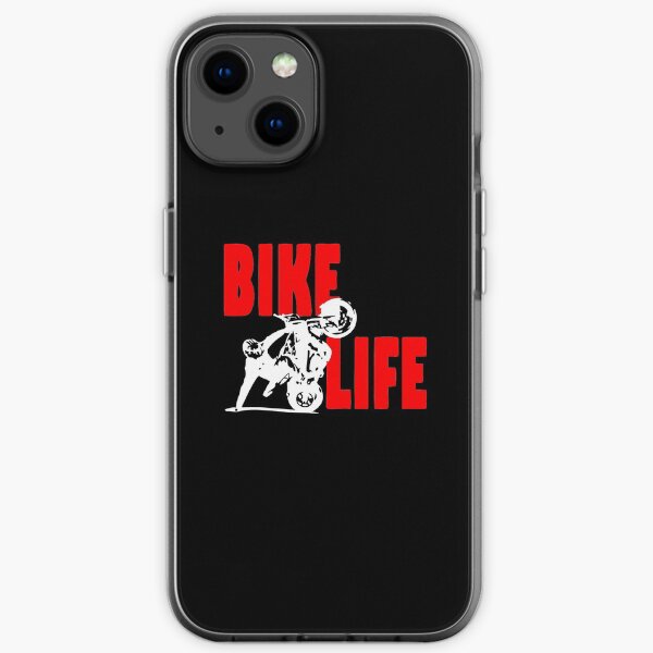MEILLEUR VENDEUR - Marchandise Bike Life Coque souple iPhone