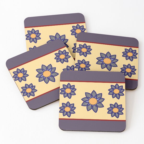Item preview, Five Dark Flowers Pattern designed and sold by Taranodongirl7.