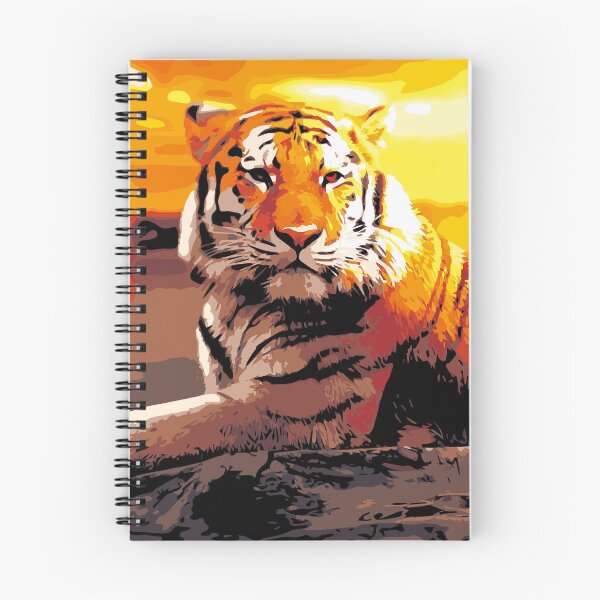 Item preview,  Tigre al atardecer designed and sold by SkyzCreative.