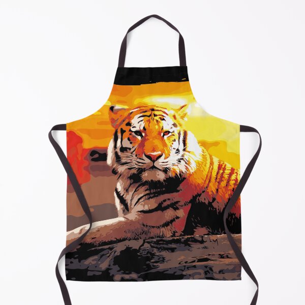 Item preview, Tiger at sunset designed and sold by SkyzCreative.