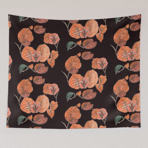 Item preview, Floral Orange, Christmas Bouquet of Flowers designed and sold by ZenArt-Fern.