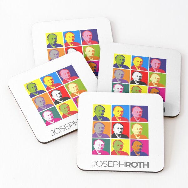 Item preview, Joseph Roth  pop-art portrait poster designed and sold by CMYKStudio.