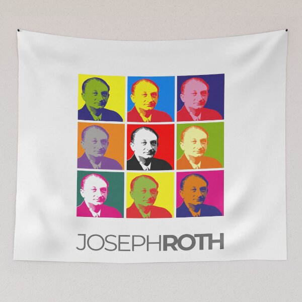 Item preview, Joseph Roth  pop-art portrait poster designed and sold by CMYKStudio.
