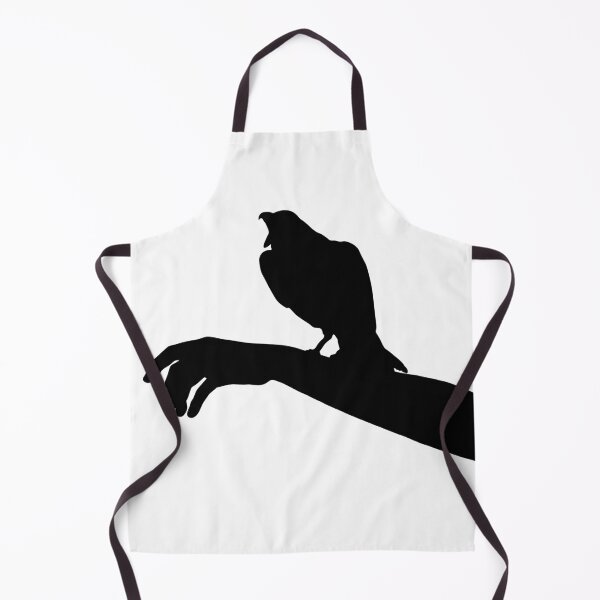 Item preview, raven on arm silhouette designed and sold by RockyCreekArt.