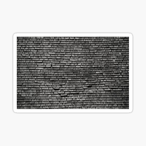 Old Shingles Sticker