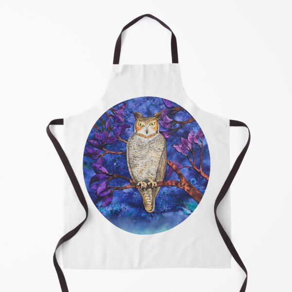 Item preview, Autumn Owl in the Plum Tree designed and sold by Manda Bryn  Severin.