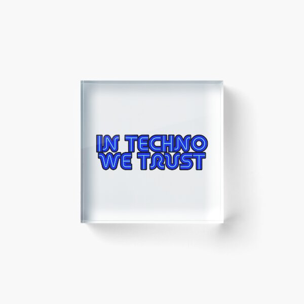 Item preview, In Techno We Trust designed and sold by Wolka.