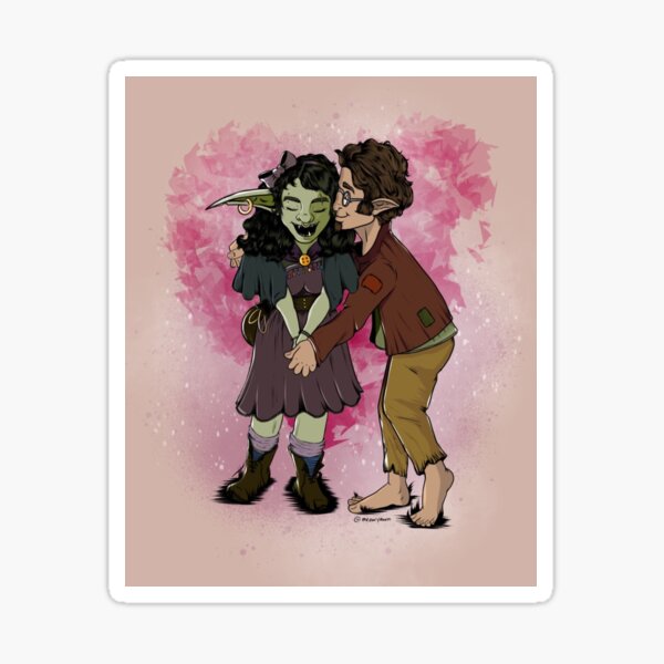 Nott and Yeza Sticker