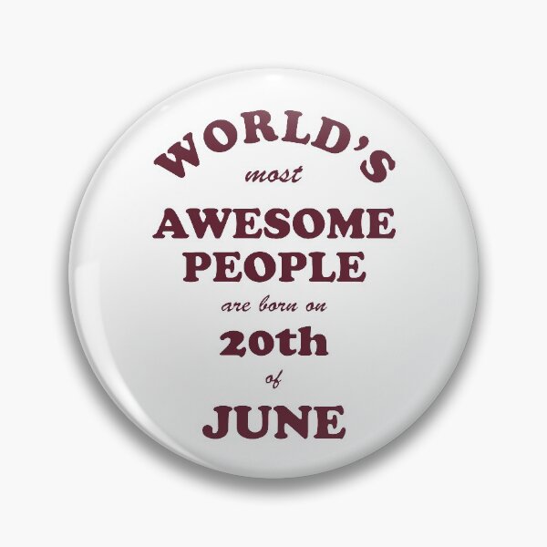 Artikelvorschau, Awesome People werden am 20. Juni geboren entworfen und verkauft von beloknet.